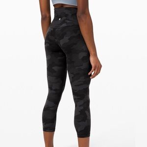 Lululemon Align 23” Black Camo’s